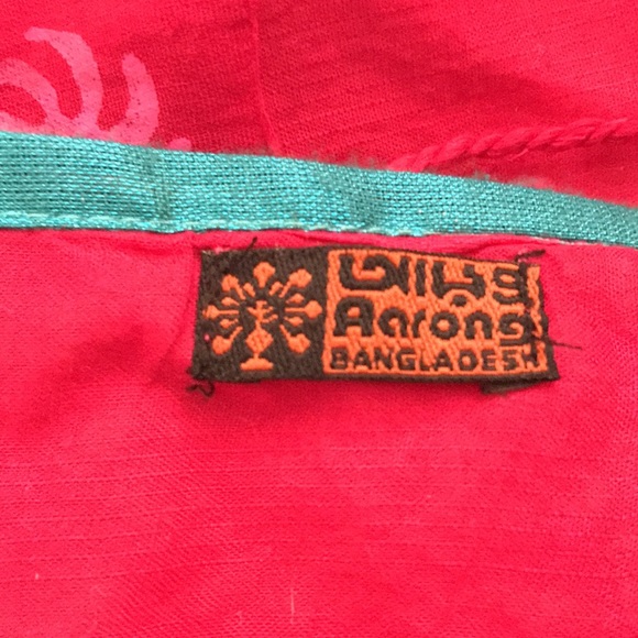 Batik print shawl - Picture 5 of 5